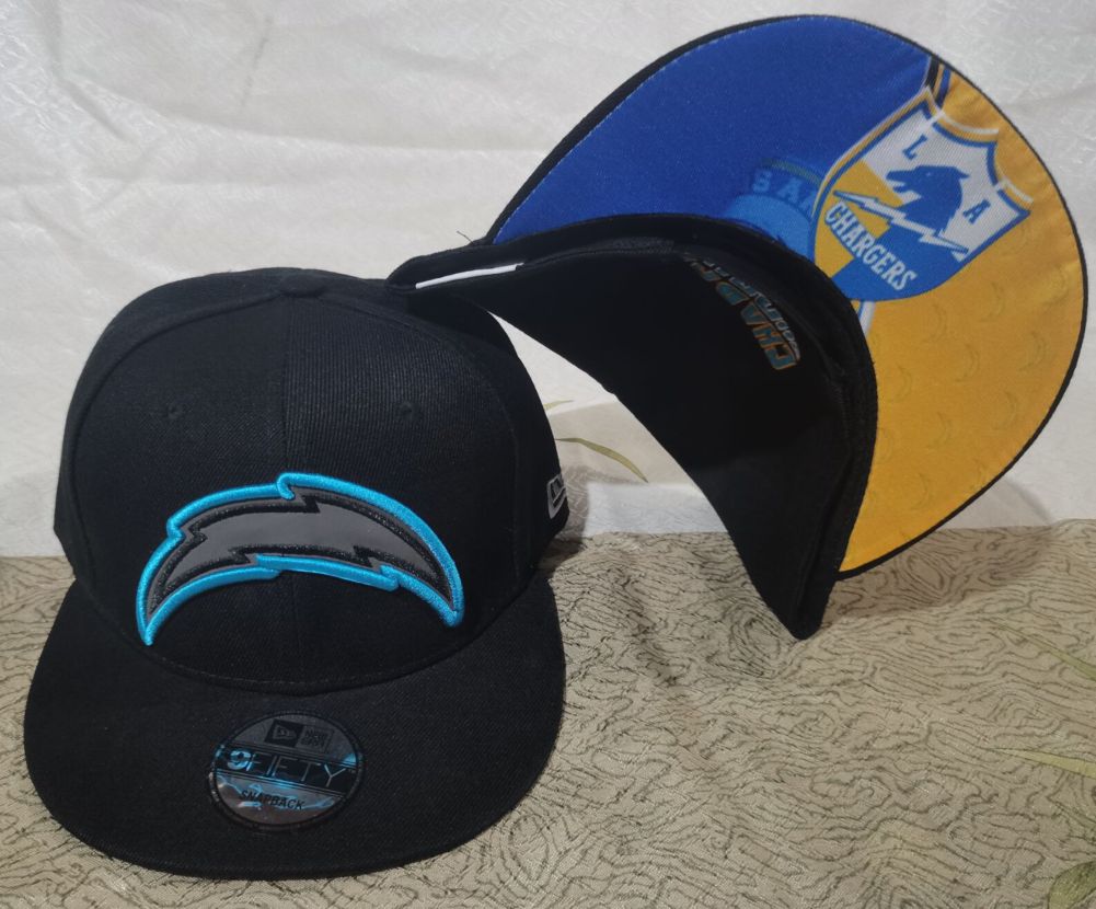 2021 NFL Los Angeles Chargers Hat GSMY 0811->->Sports Caps